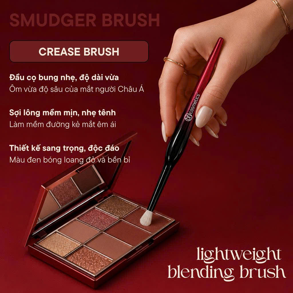 Cọ Blend Tán Phấn Mắt BH Cosmetics Crease Brush BH023